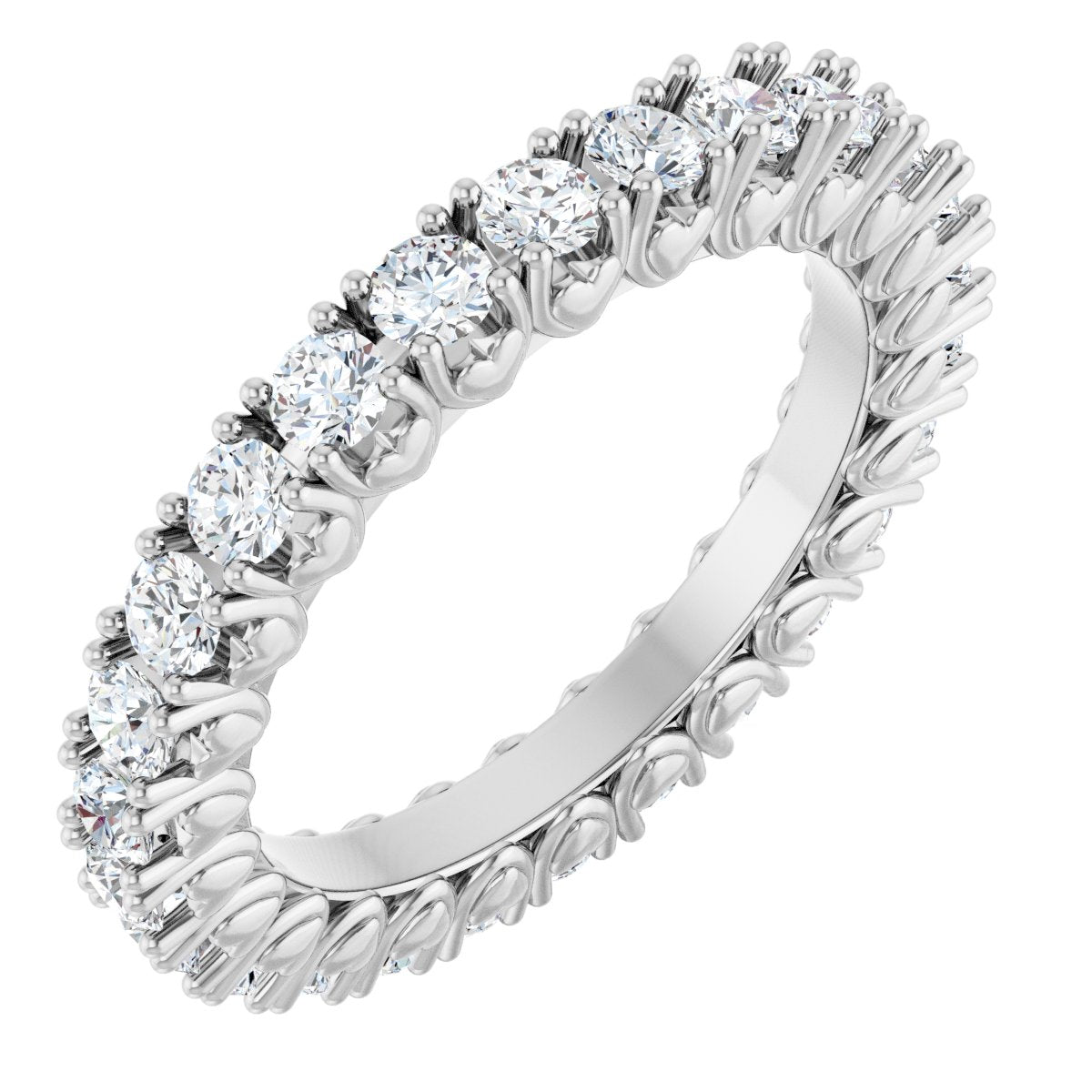 1 1/3 Ctw Lab-Grown Diamond Eternity Band