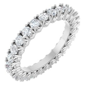 1 1/3 Ctw Lab-Grown Diamond Eternity Band