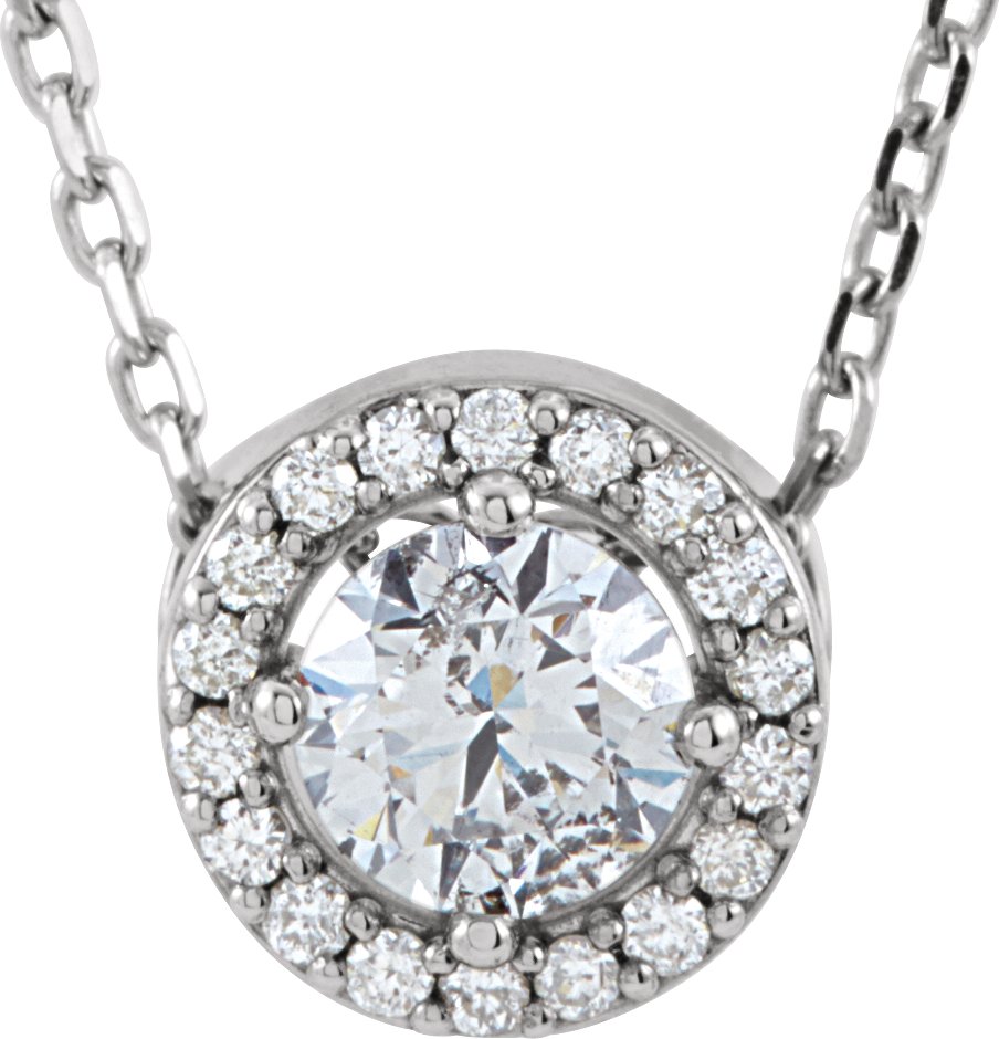 1/4 Ctw Lab-Grown Diamond Necklace