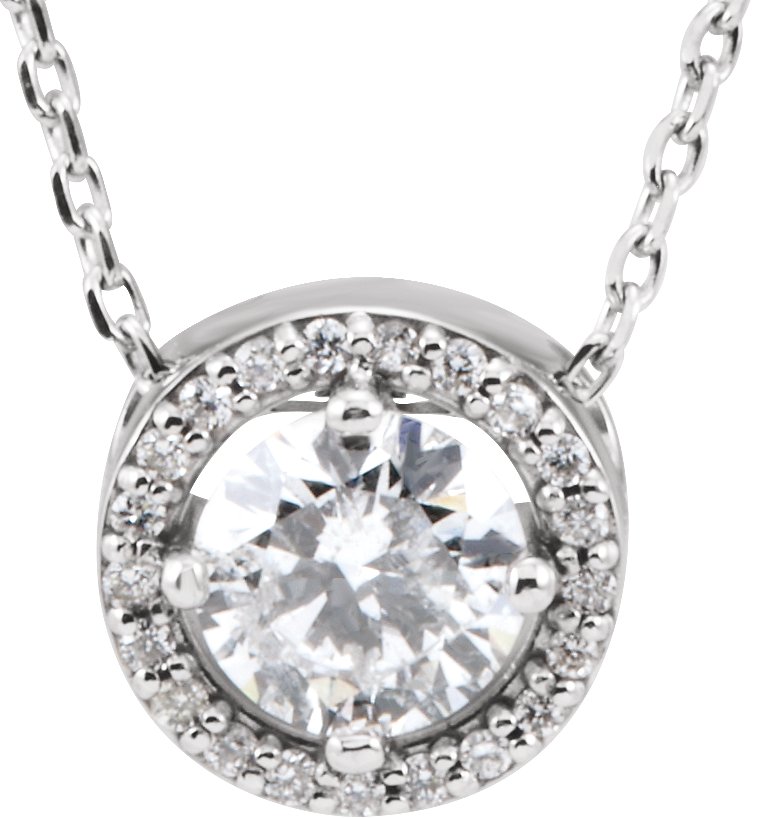1/2 Ctw Lab-Grown Diamond Necklace