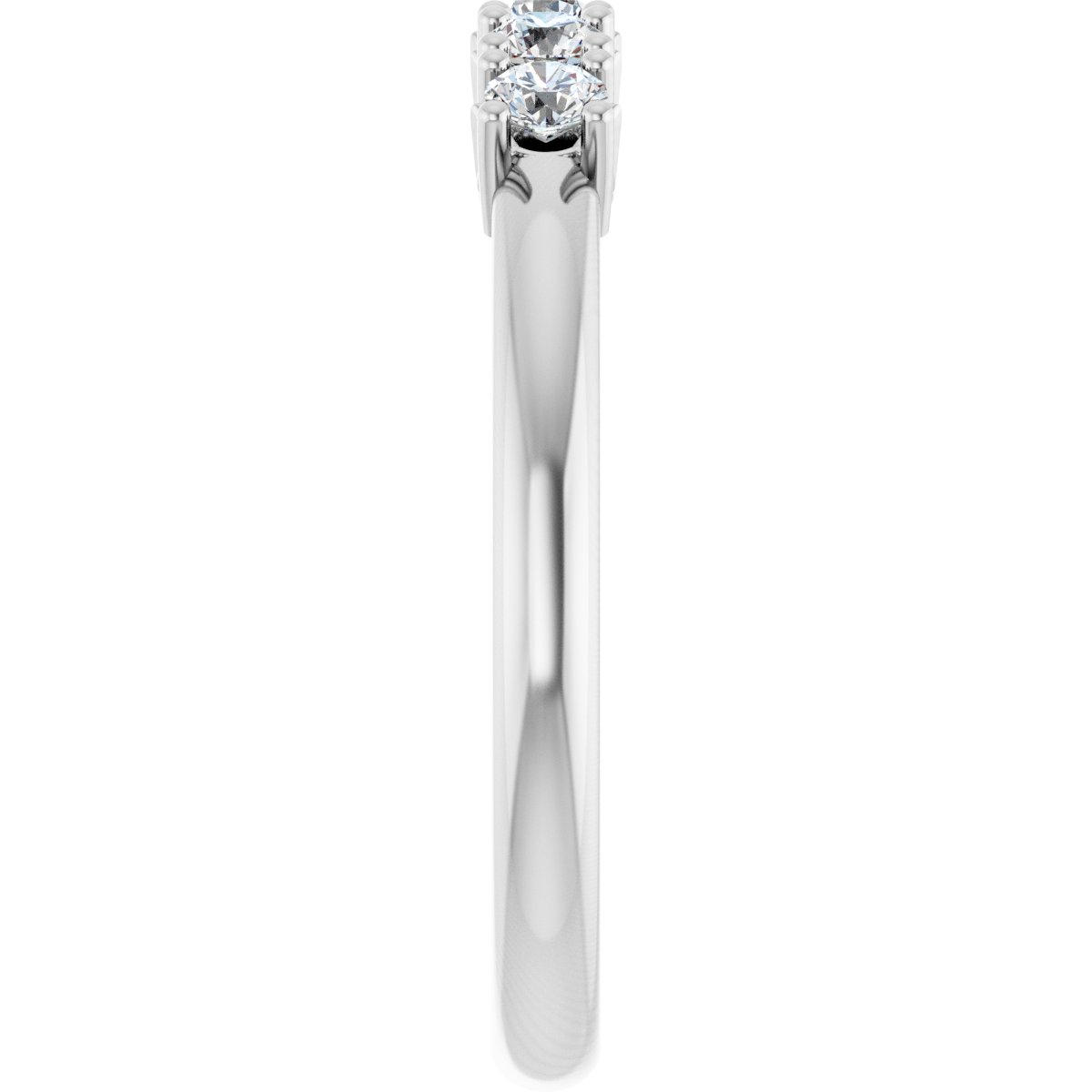 1/3 Ctw Lab-Grown Diamond Anniversary Band - White Gold - Lab Grown Diamond