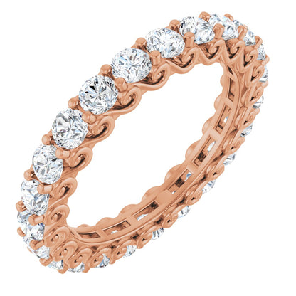 1 5/8 Ctw Lab-Grown Diamond Eternity Band