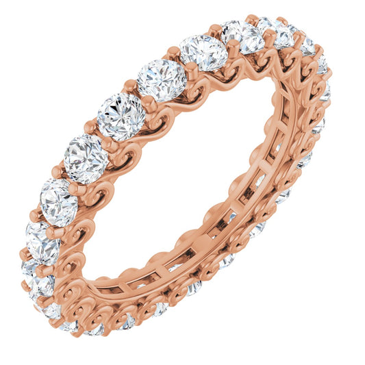 1 5/8 Ctw Lab-Grown Diamond Eternity Band