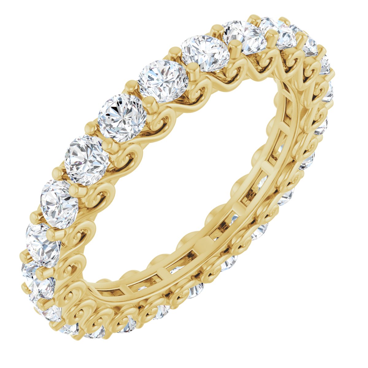 1 5/8 Ctw Lab-Grown Diamond Eternity Band