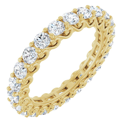 1 5/8 Ctw Lab-Grown Diamond Eternity Band