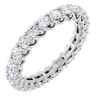 1 5/8 Ctw Lab-Grown Diamond Eternity Band