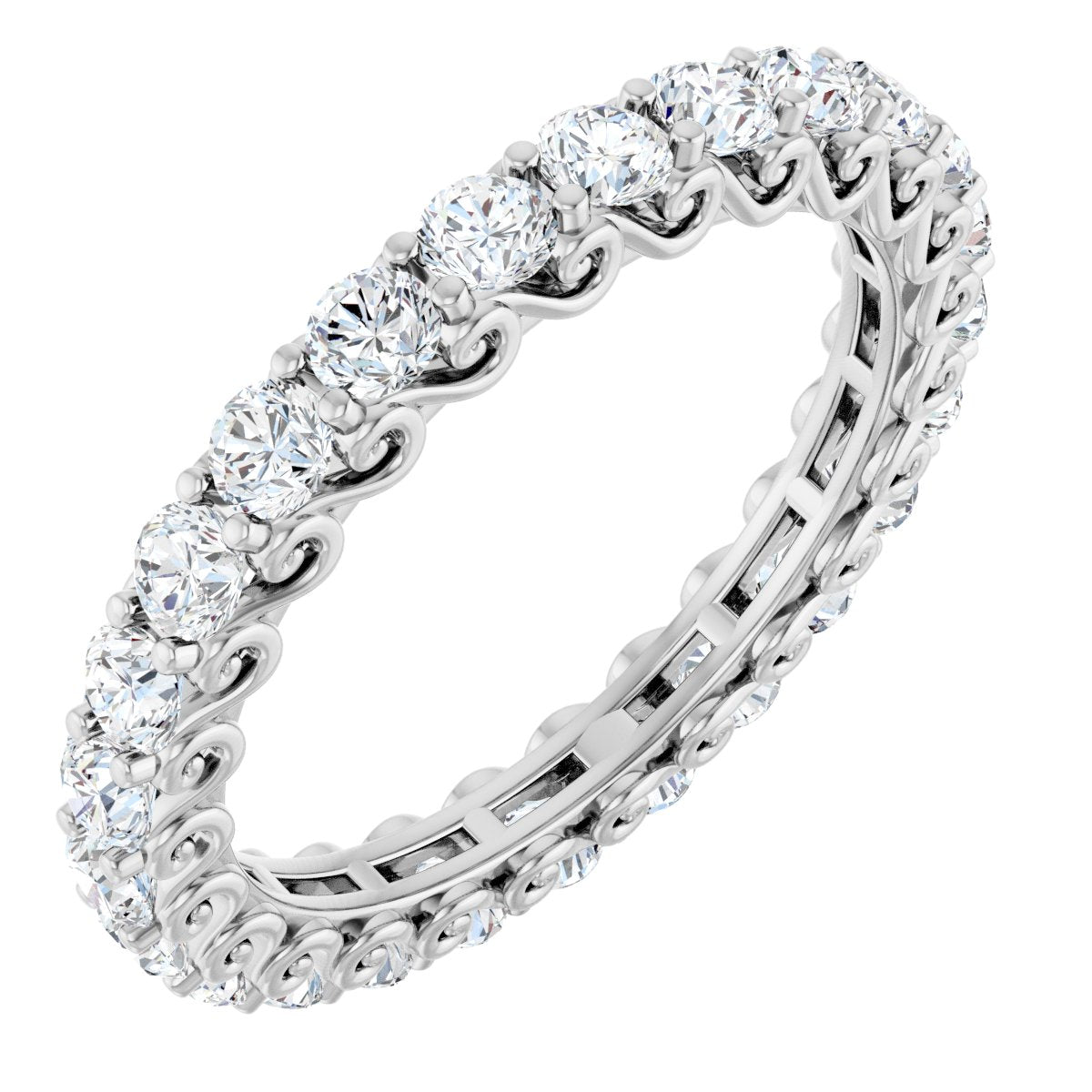 1 3/4 Ctw Lab-Grown Diamond Eternity Band
