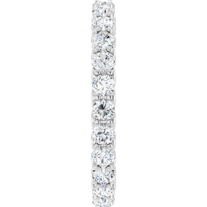 1 3/4 Ctw Lab-Grown Diamond Eternity Band - White Gold - Lab Grown Diamond