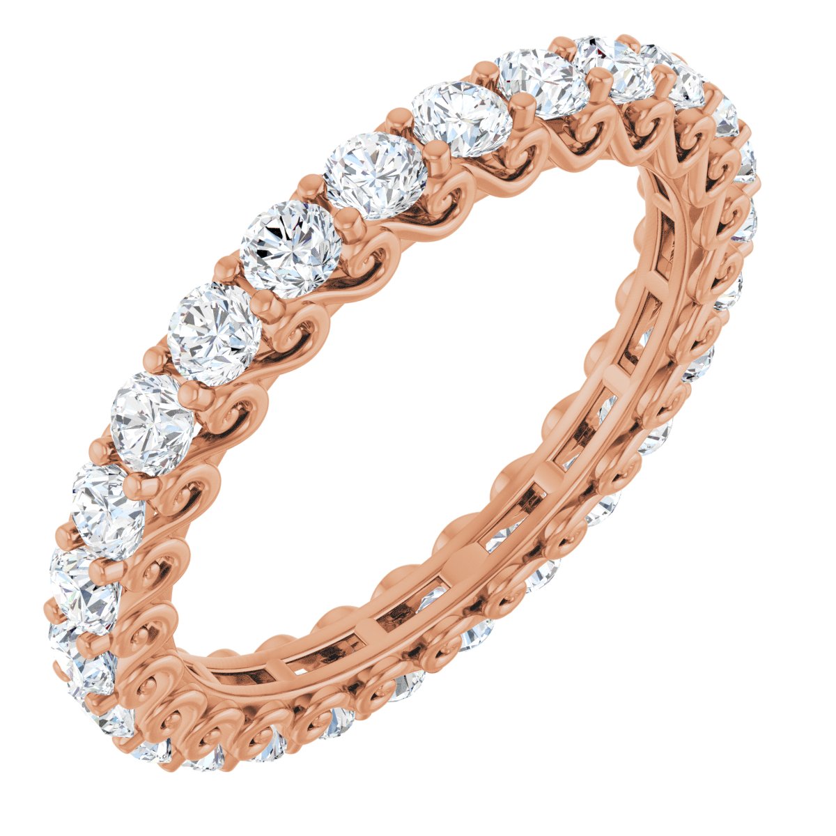 1 7/8 Ctw Lab-Grown Diamond Eternity Band