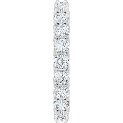 2 1/3 Ctw Lab-Grown Diamond Eternity Band - White Gold - Lab Grown Diamond