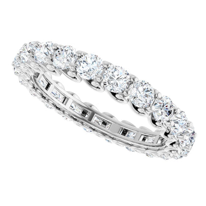 2 1/3 Ctw Lab-Grown Diamond Eternity Band - White Gold - Lab Grown Diamond