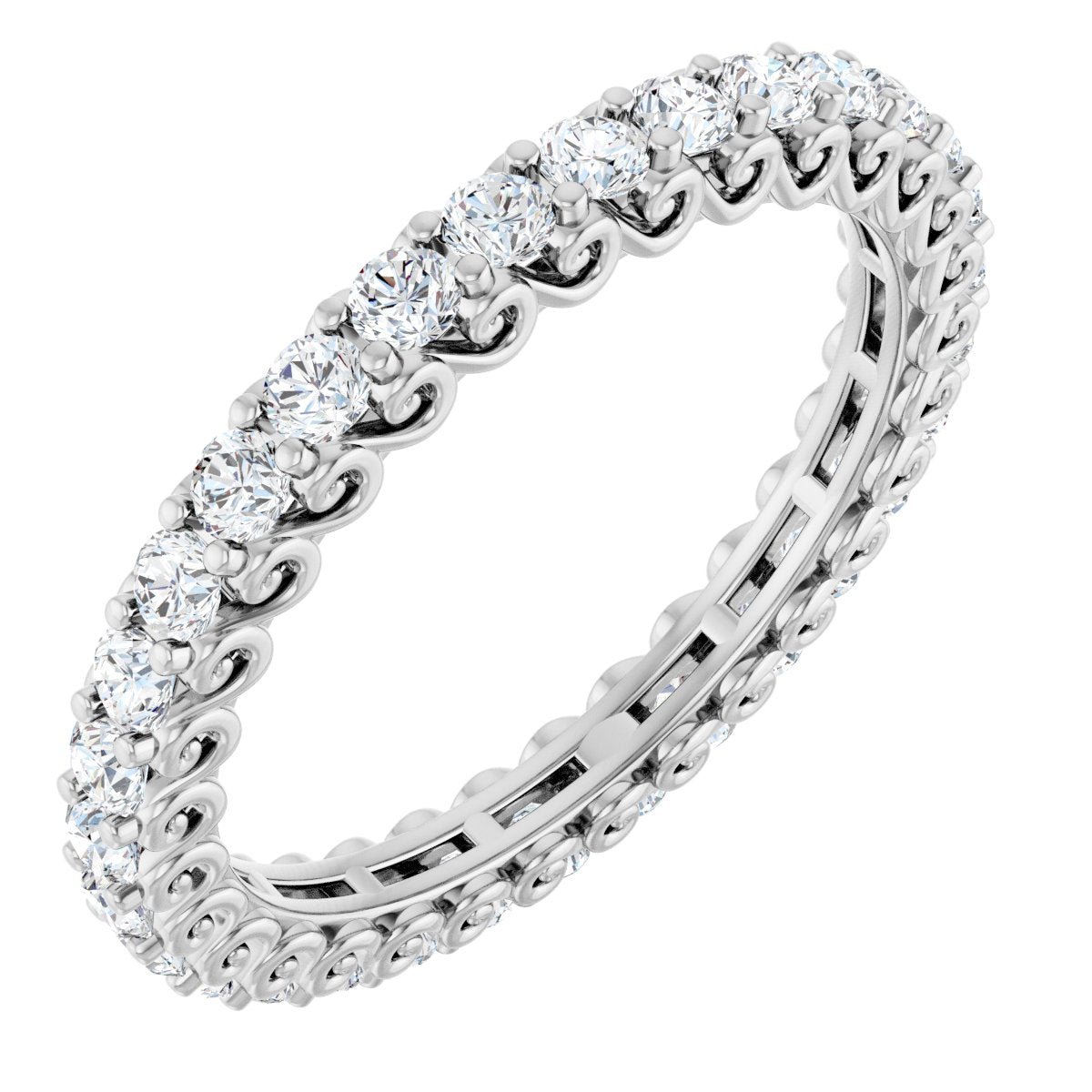 1 1/8 Ctw Lab-Grown Diamond Eternity Band