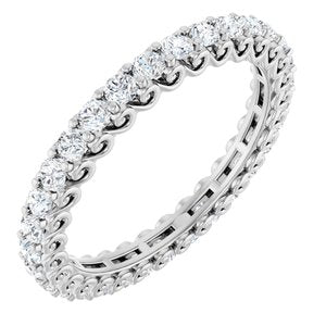 1 1/8 Ctw Lab-Grown Diamond Eternity Band