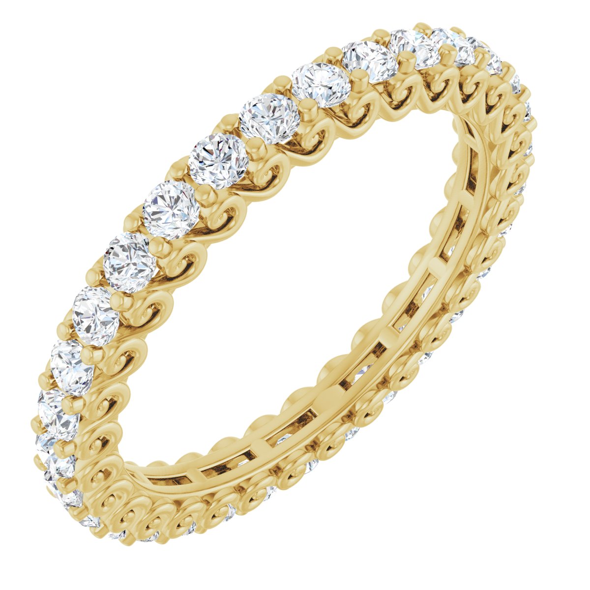 1 1/6 Ctw Lab-Grown Diamond Eternity Band