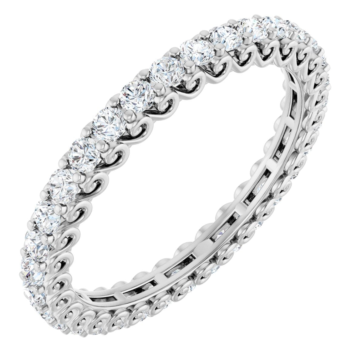 1 1/6 Ctw Lab-Grown Diamond Eternity Band