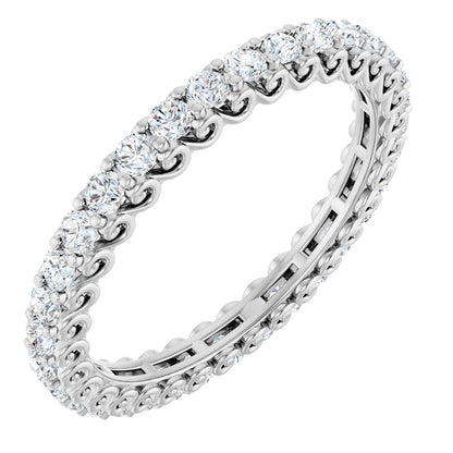 1 1/6 Ctw Lab-Grown Diamond Eternity Band