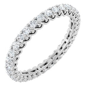 1 1/6 Ctw Lab-Grown Diamond Eternity Band
