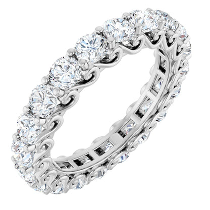 2 Ctw Lab-Grown Diamond Eternity Band