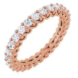 1 Ctw Lab-Grown Diamond Eternity Band