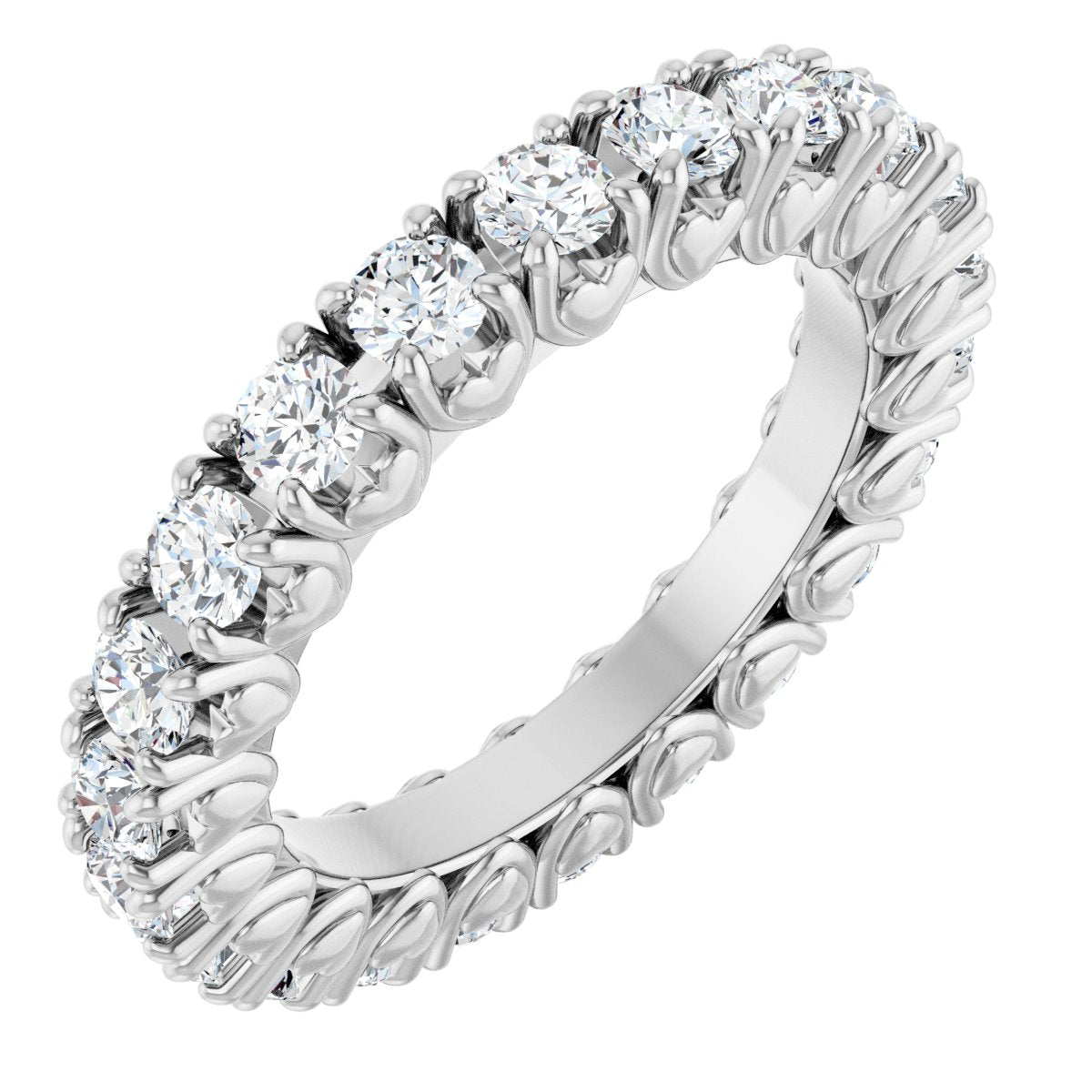 1 1/8 Ctw Lab-Grown Diamond Eternity Band