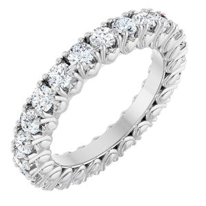 1 1/5 Ctw Lab-Grown Diamond Eternity Band