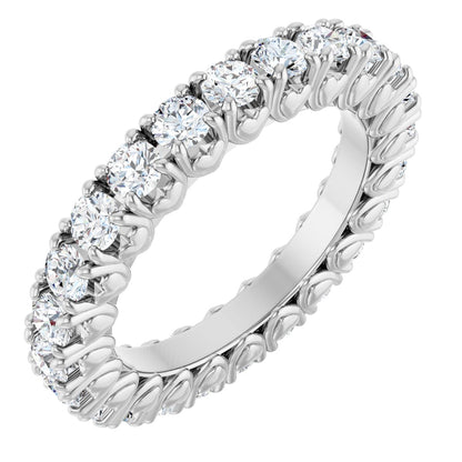 1 1/5 Ctw Lab-Grown Diamond Eternity Band