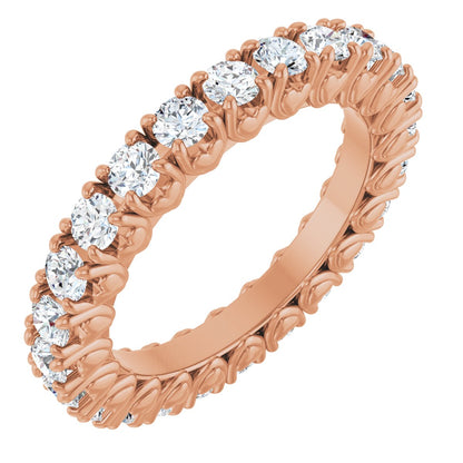 1 1/5 Ctw Lab-Grown Diamond Eternity Band
