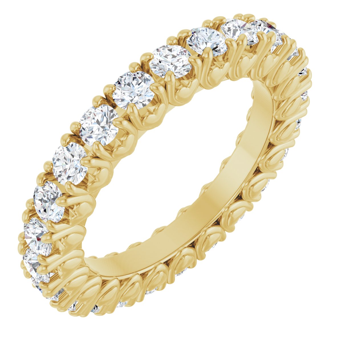 1 1/5 Ctw Lab-Grown Diamond Eternity Band