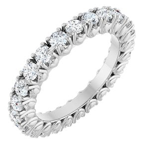 1 1/3 Ctw Lab-Grown Diamond Eternity Band