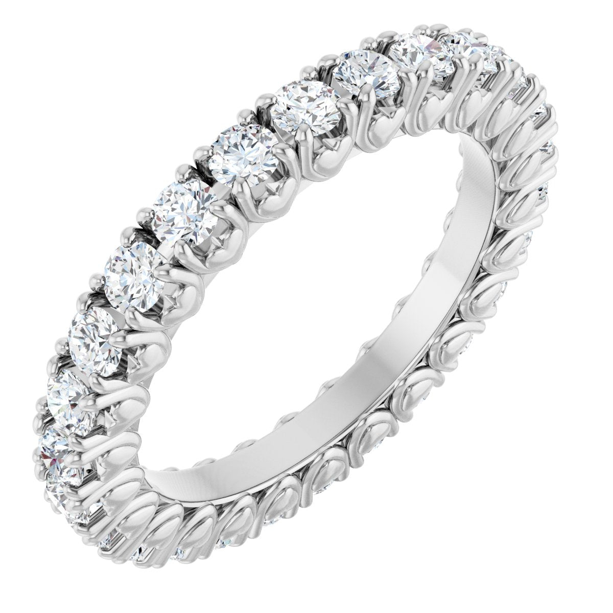 1 1/3 Ctw Lab-Grown Diamond Eternity Band