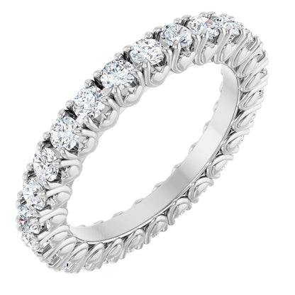 1 1/3 Ctw Lab-Grown Diamond Eternity Band
