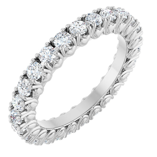 1 1/3 Ctw Lab-Grown Diamond Eternity Band