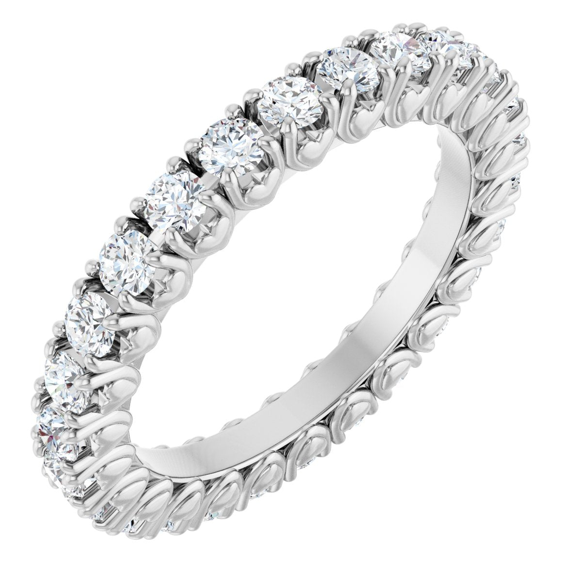 1 1/3 Ctw Lab-Grown Diamond Eternity Band