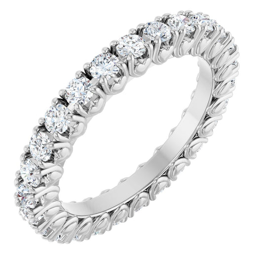 1 1/3 Ctw Lab-Grown Diamond Eternity Band
