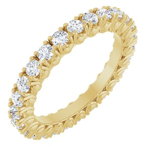 1 1/3 Ctw Lab-Grown Diamond Eternity Band