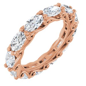 3 Ctw Oval Lab-Grown Diamond Eternity Band