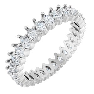 1 3/8 Ctw Pear Lab-Grown Diamond Eternity Band
