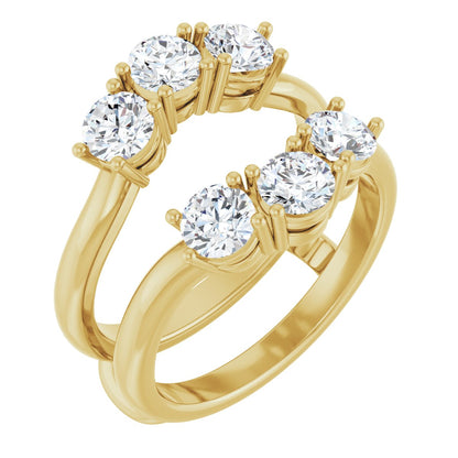 1 1/2 Ctw Lab-Grown Diamond Ring Guard