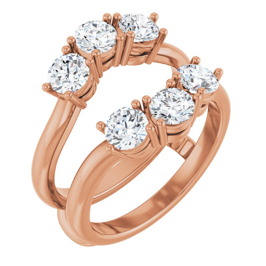 1 1/2 Ctw Lab-Grown Diamond Ring Guard