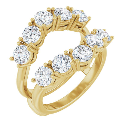 2 1/2 Ctw Lab-Grown Diamond Ring Guard