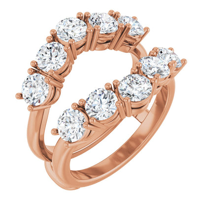 2 1/2 Ctw Lab-Grown Diamond Ring Guard