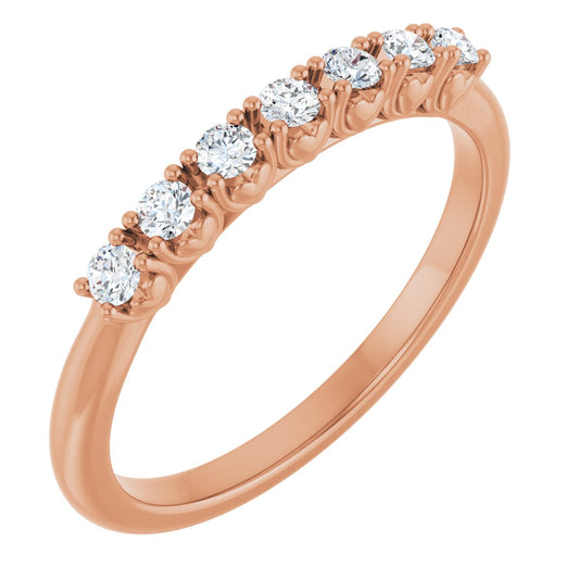 1/5 Ctw Lab-Grown Diamond Anniversary Band