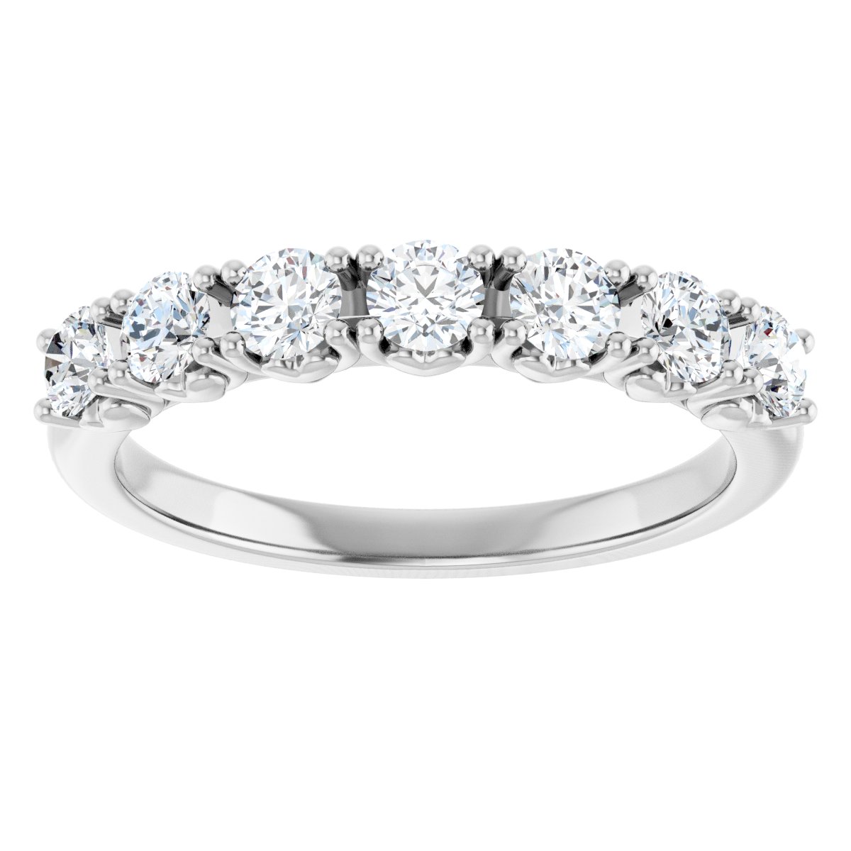 5/8 Ctw Lab-Grown Diamond Anniversary Band - White Gold - Lab Grown Diamond