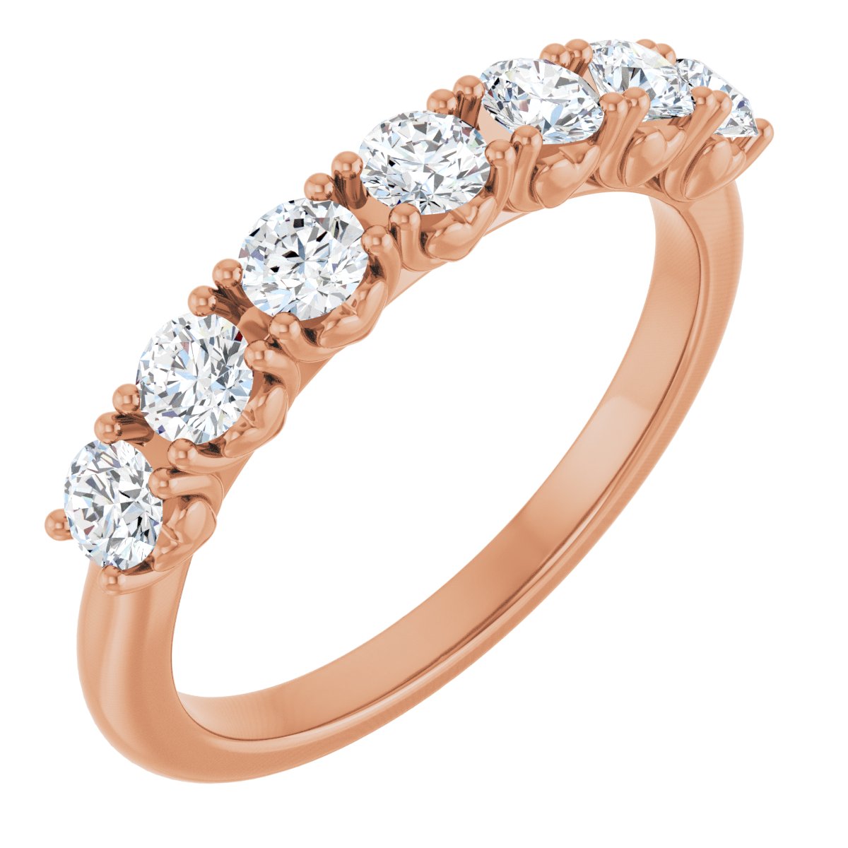 5/8 Ctw Lab-Grown Diamond Anniversary Band
