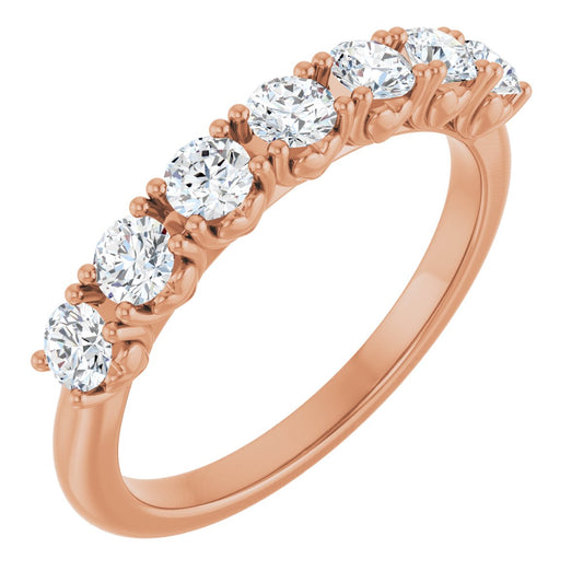 5/8 Ctw Lab-Grown Diamond Anniversary Band