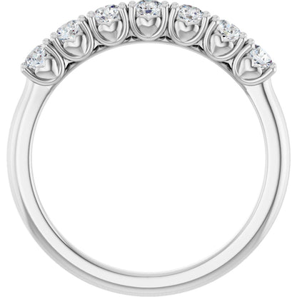 3/8 Ctw Lab-Grown Diamond Anniversary Band - White Gold - Lab Grown Diamond