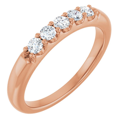 1/3 Ctw Lab-Grown Diamond Anniversary Band