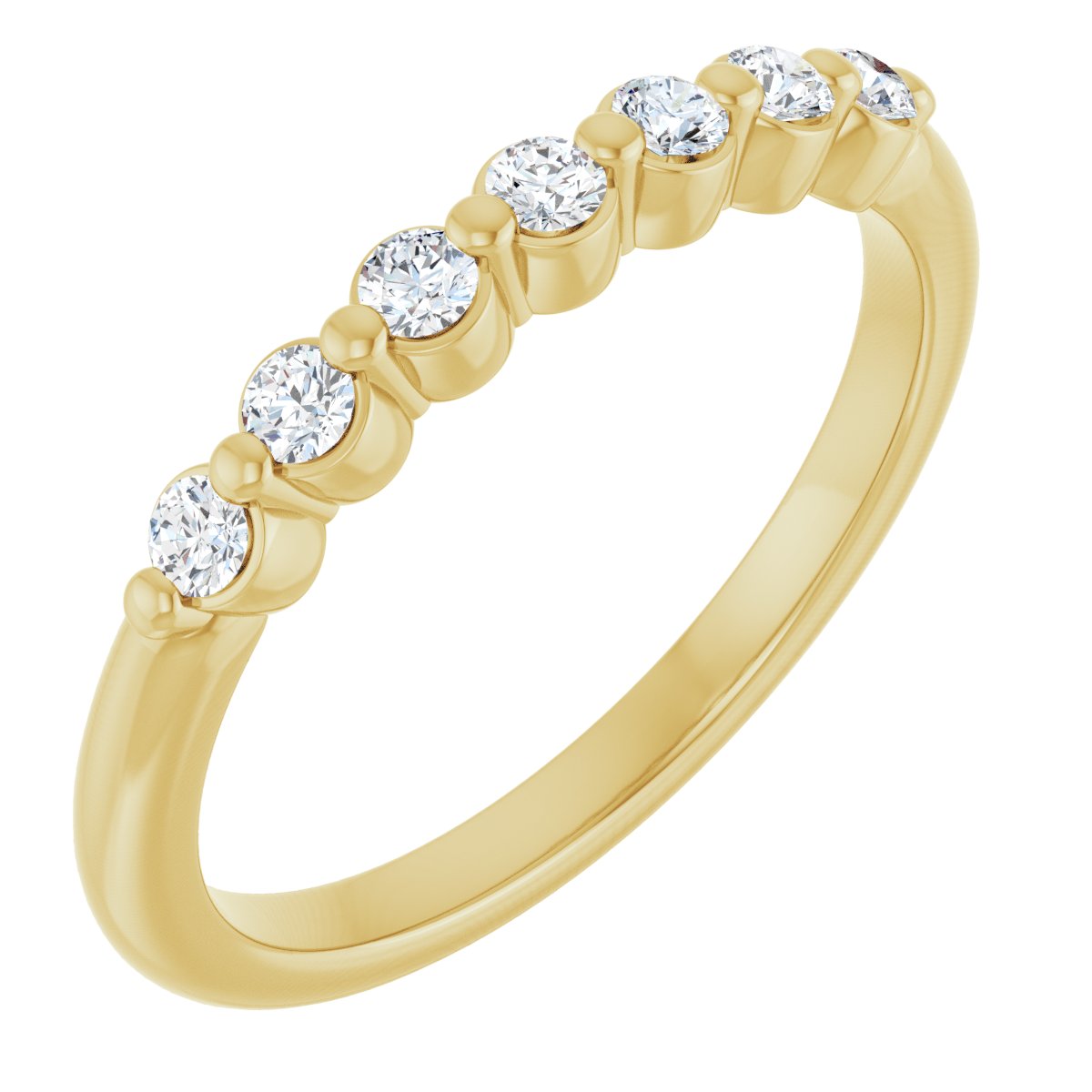 1/5 Lab-Grown Diamond Anniversary Band