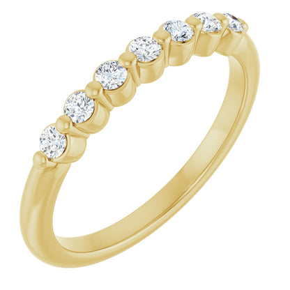 1/5 Lab-Grown Diamond Anniversary Band