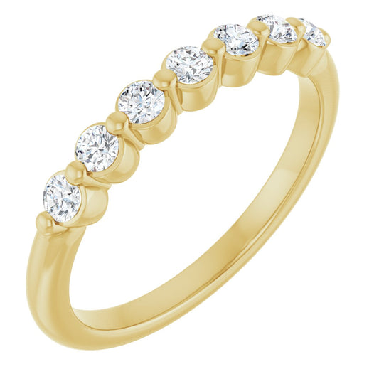 1/5 Lab-Grown Diamond Anniversary Band